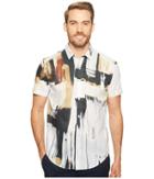 Calvin Klein - Hand-painted Print Button Down Shirt