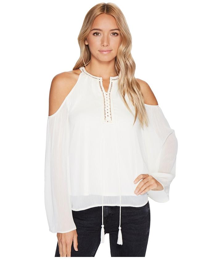 Brigitte Bailey - Izabelle Silky Cold Shoulder Top