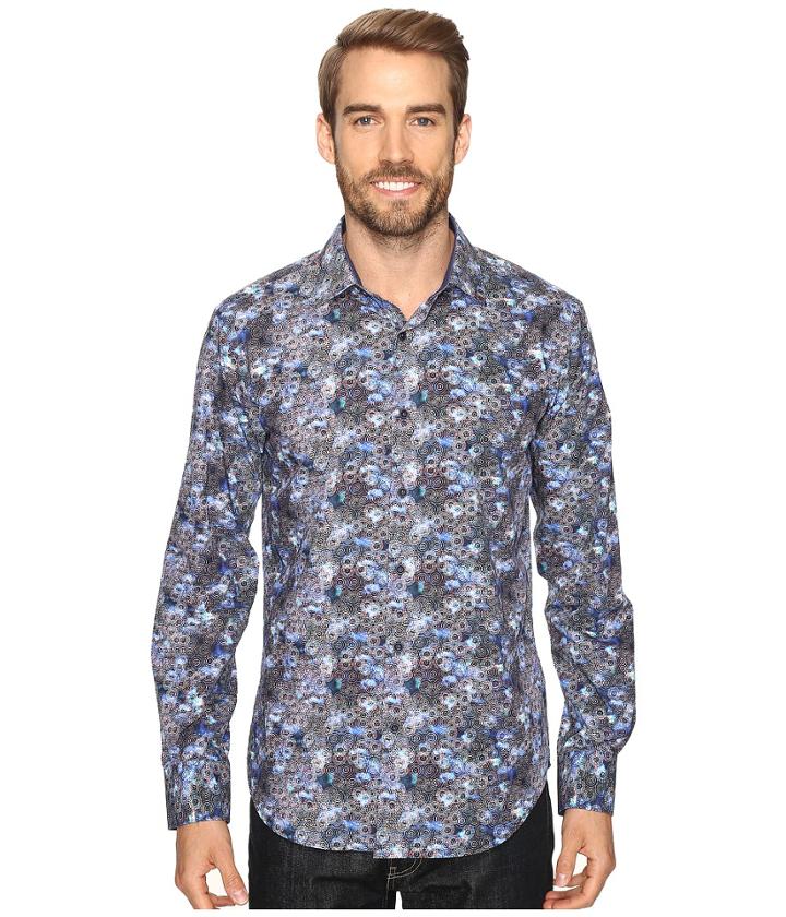 Bugatchi - Drago Long Sleeve Woven Shirt
