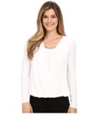 Calvin Klein - Wrap Top With Lace
