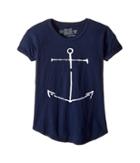 The Original Retro Brand Kids - Slub Crew Neck Anchor Tee