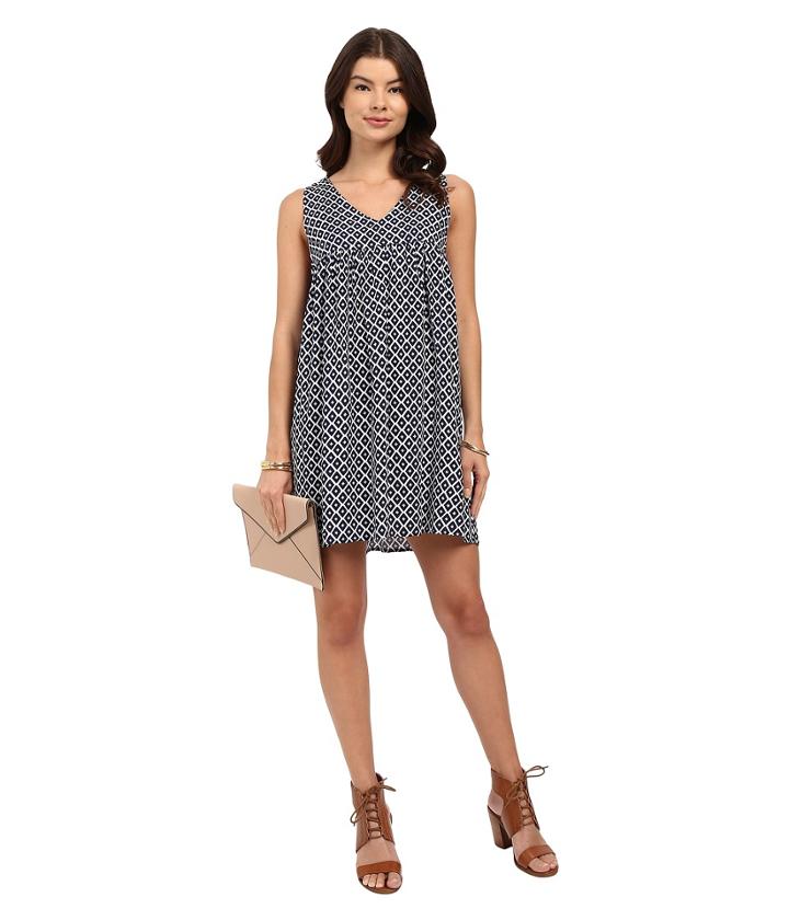 Jack By Bb Dakota - Mikaela Printed Rayon Babydoll Dress