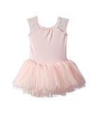 Bloch Kids - Cap Sleeve Bow Mesh Tutu Leotard