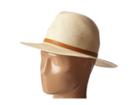 Hat Attack - Panama Continental With Narrow Leather Band Trim
