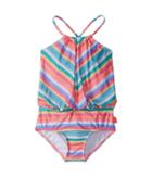 Seafolly Kids - Candy Pop Stripe Blouson Tank One-piece