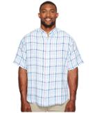 Tommy Bahama Big &amp; Tall - Big Tall Celestia Plaid Camp Shirt