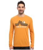 Life Is Good - Downhill Long Sleeve Cool Tee
