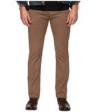 Ag Adriano Goldschmied - Matchbox Slim Straight Twill Pants In Baked Clay