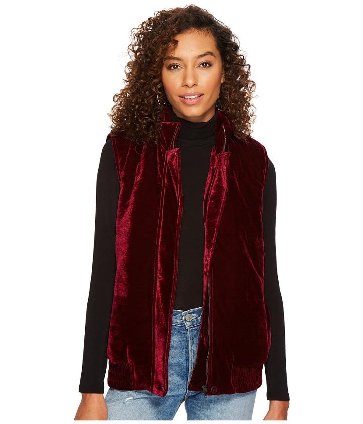 Bb Dakota - Withers Velvet Puffer Vest