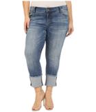 Kut From The Kloth - Plus Size Cameron Straight Leg In Fervent