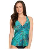 Jantzen - Palm Springs D/dd H-back Tankini