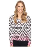 Roper - 0612 Sweater Jersey Crop Shirt