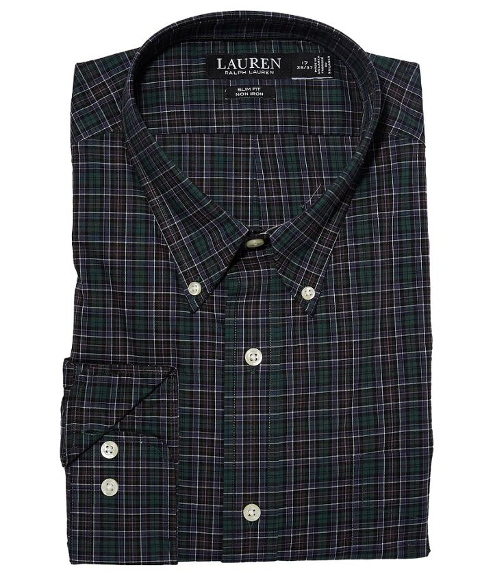 Lauren Ralph Lauren - Non-iron Slim Fit Dress Shirt