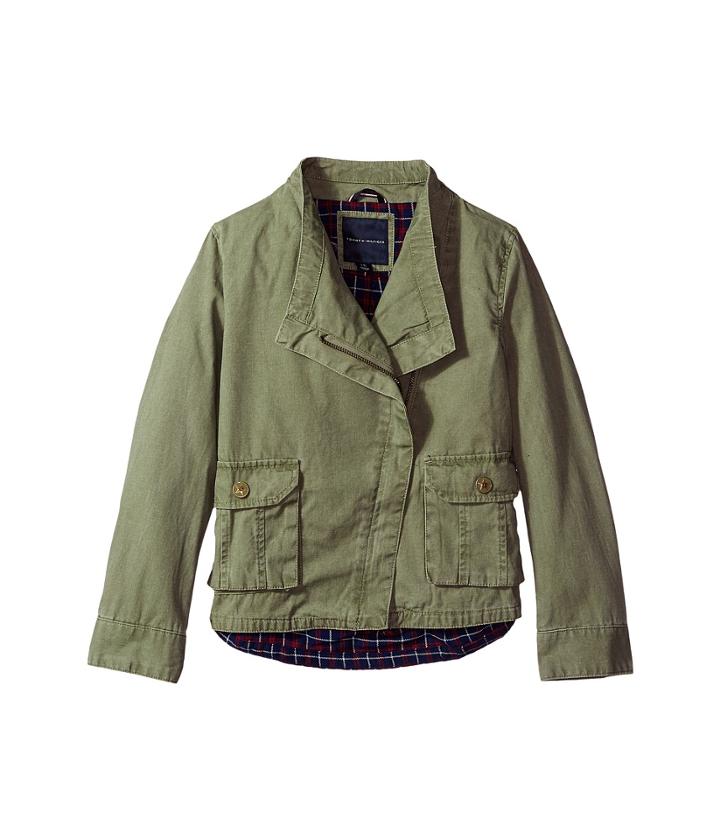 Tommy Hilfiger Kids - Cargo Plaid Jacket