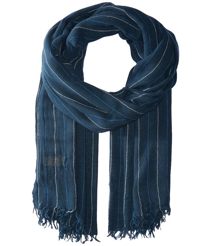 Polo Ralph Lauren - Bespoke Pinstripe Wool Blend Scarf