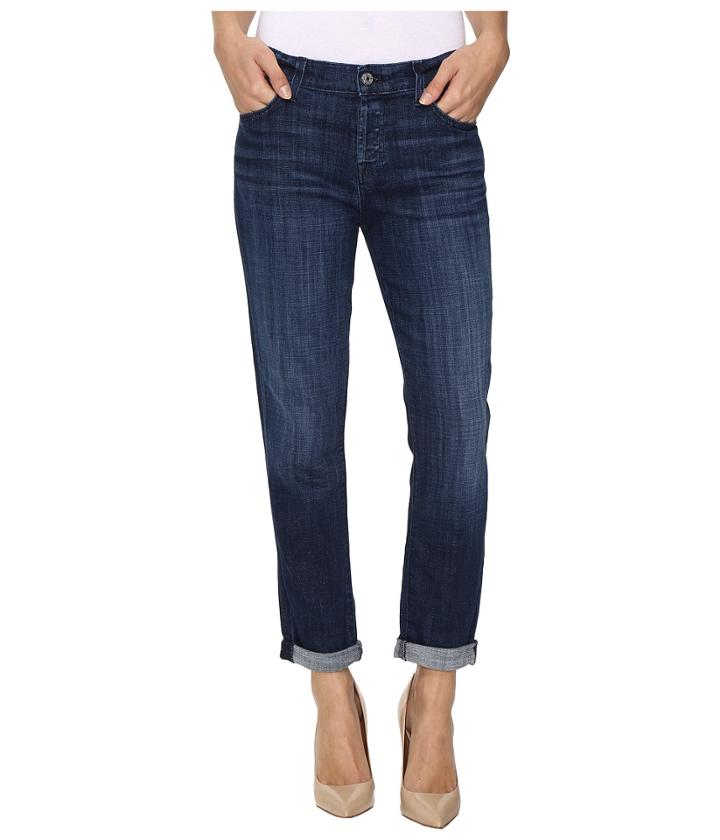 7 For All Mankind - Josefina In Bordeaux Broken Twill
