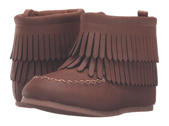 Baby Deer - Fringe Suede Bootie