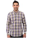 Nautica - Long Sleeve Plaid Shirt W/ Pocket