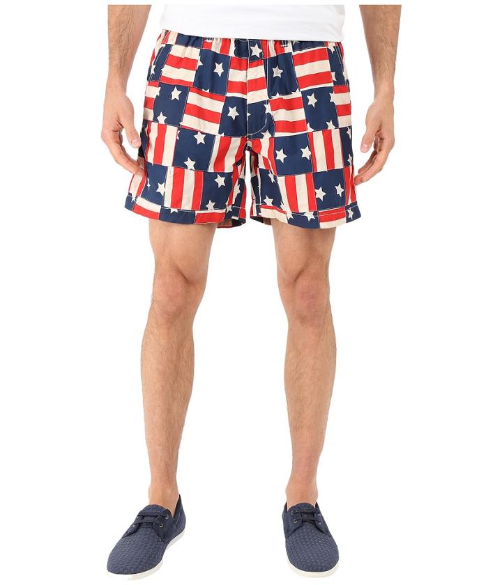 Vintage 1946 - Americana Patch Pull-on Shorts