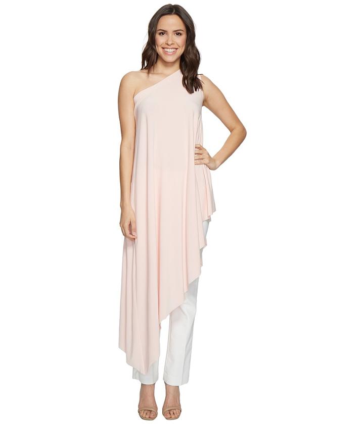 Kamalikulture By Norma Kamali - One Shoulder Diagonal Tunic