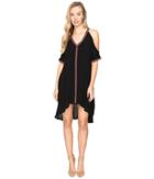 Jack By Bb Dakota - Arik Cold Shoulder Dress With Novelty Ribbon Trim