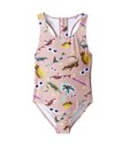 Stella Mccartney Kids - Imogen Swim Sticker Print One-piece Swimsuit