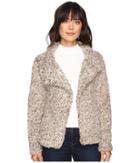 Dylan By True Grit - Frosty Tipped Pile Cozy Jacket W/ Knit Lining