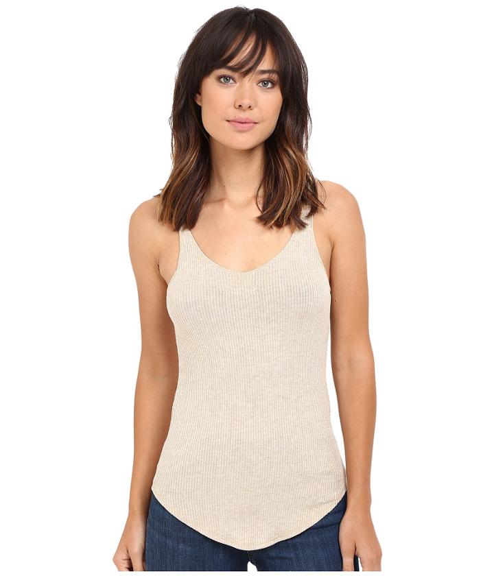 Lna - V Ribbed Tank Top