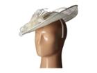 San Diego Hat Company - Drs1008 Oversized Fascinator With Double Bow And Feathers
