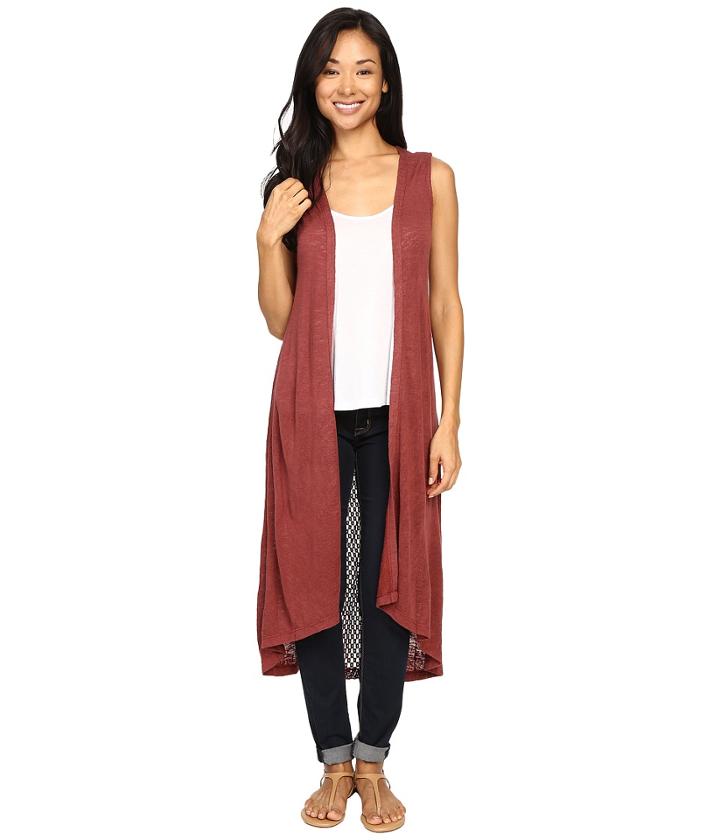 Bobeau - Leona Crochet Cardigan
