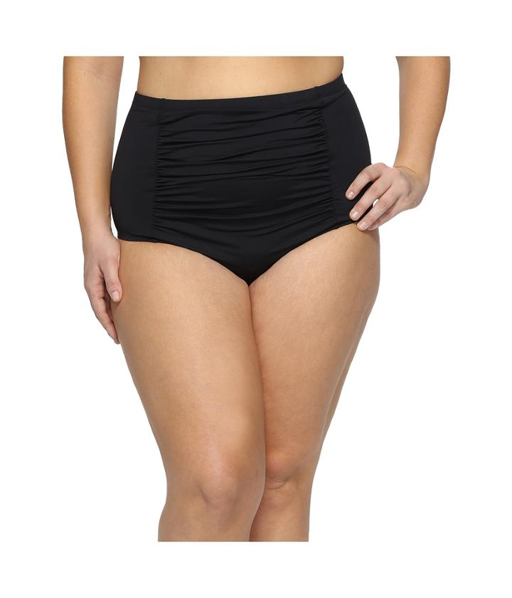 Becca By Rebecca Virtue - Plus Size Black Beauties High Waist Bottoms