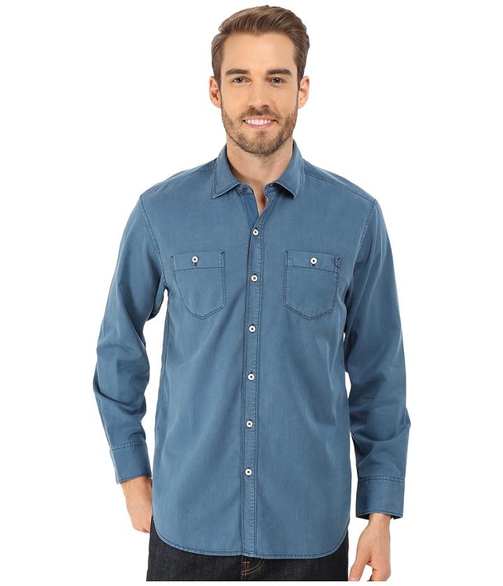 Tommy Bahama - Sea Twill Solid Long Sleeve