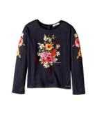 Dolce &amp; Gabbana Kids - Back To School Floral Long Sleeve T-shirt