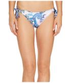 Tommy Bahama - Paisley Leaves Reversible String Bikini Bottom