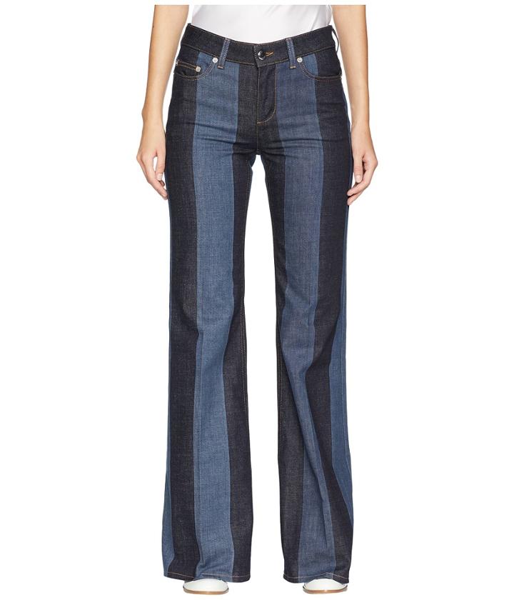 Sonia Rykiel - Denim Stripes Jeans
