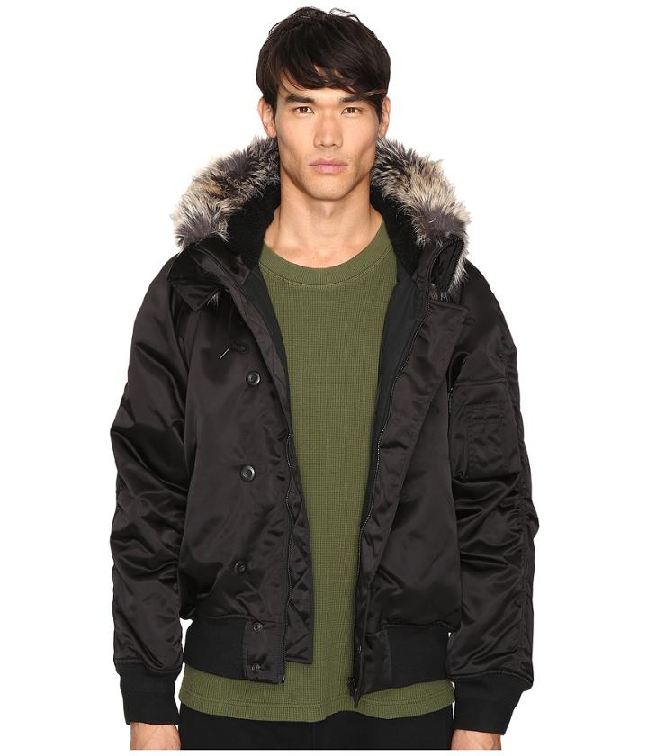 Adidas Originals By Kanye West Yeezy Season 1 - Faux Fur Trim Bomber
