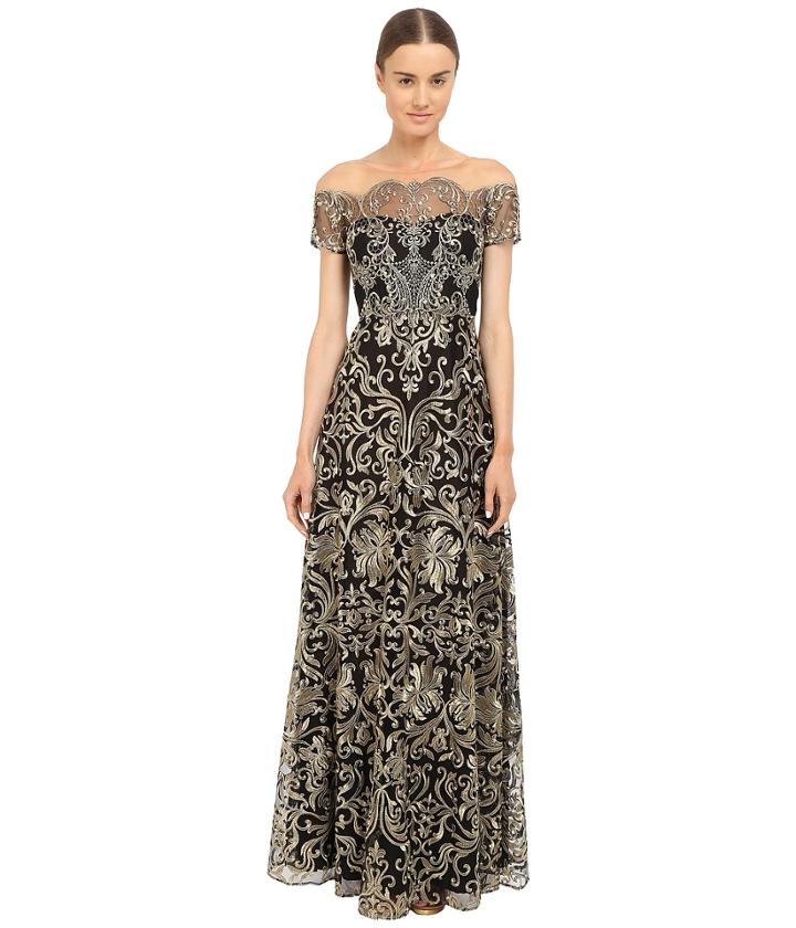 Marchesa Notte - Fully Embroidered Gown