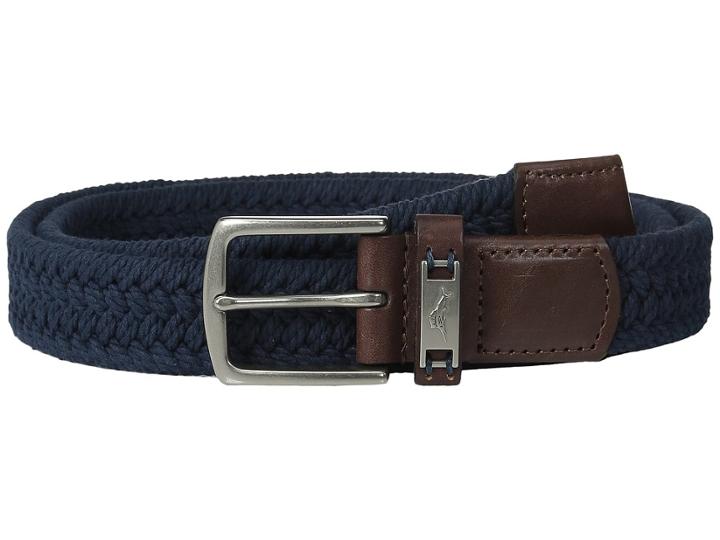 Tommy Bahama - Cotton Webbed W/ Leather Tab And Tip