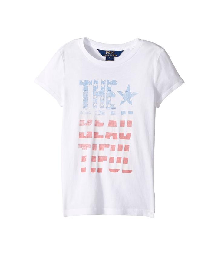 Polo Ralph Lauren Kids - Cotton Jersey Short Sleeve Graphic Tee