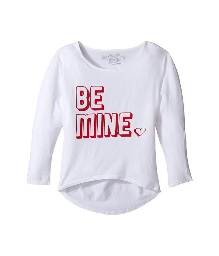 The Original Retro Brand Kids - Be Mine 3/4 Dolman Tee