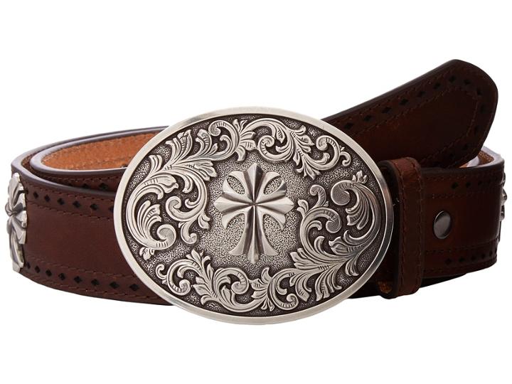 Ariat - Perforated Edge Cross Belt