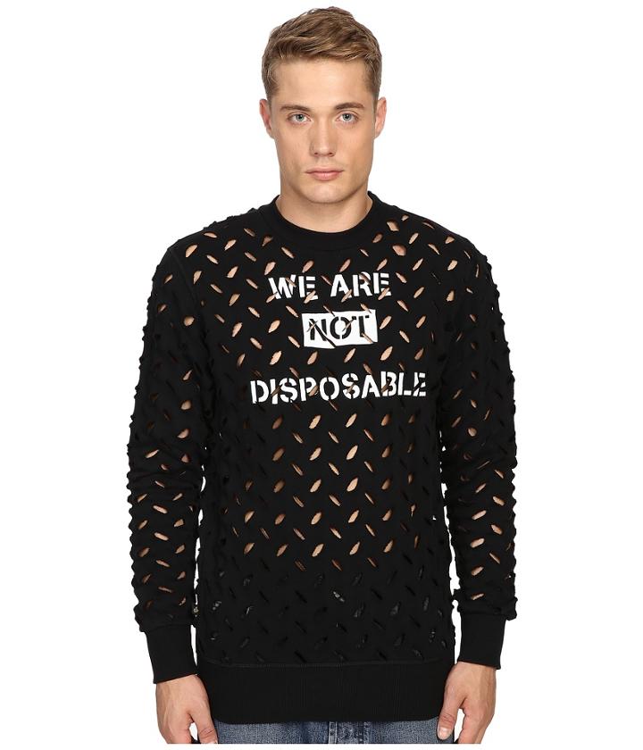 Vivienne Westwood - Anglomania We Are Not Disposable Sweater