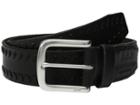 John Varvatos - Laced Strap Belt With Harness Buckle