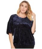 B Collection By Bobeau Curvy - Plus Size Emma Flutter Sleeve Knit