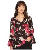 Ellen Tracy - Full Sleeve Blouse With Tie