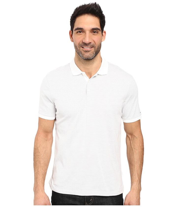Calvin Klein - Liquid Cotton Stripe Polo