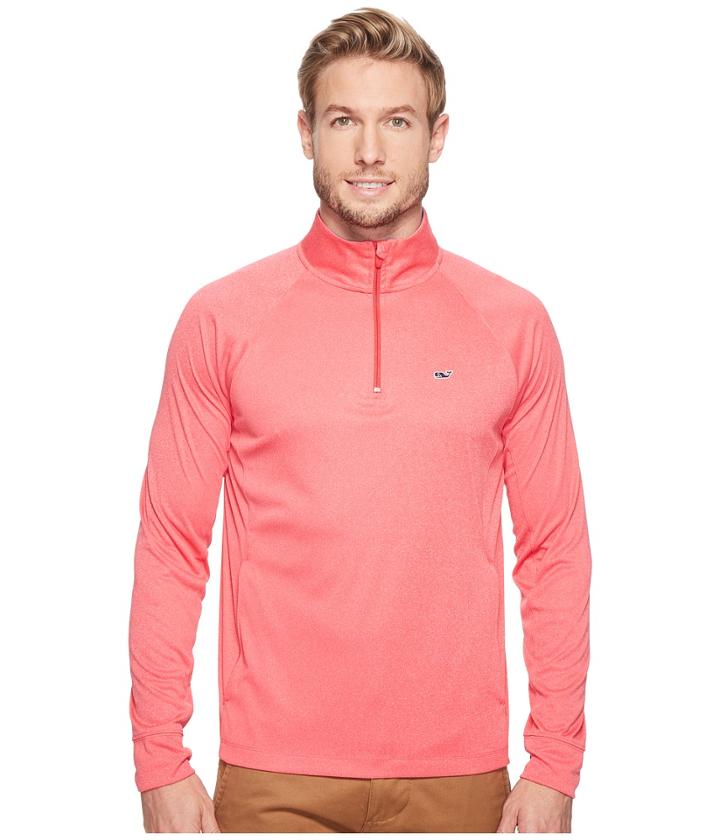 Vineyard Vines - Nine Mile Heather 1/4 Zip Shirt