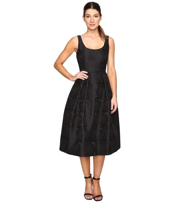 Ivanka Trump - Midi Length Jacquard Party Dress