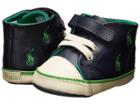 Ralph Lauren Layette Kids Bal Harbour Cap Toe Repeat Hi