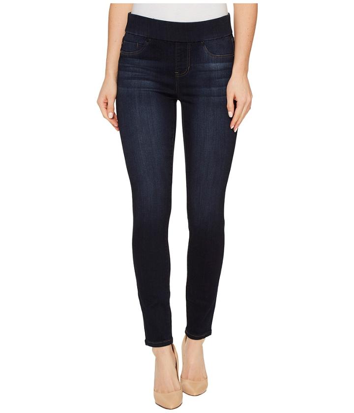 Liverpool - Sienna Pull-on Ankle In Silky Soft Denim In Dynasty Dark